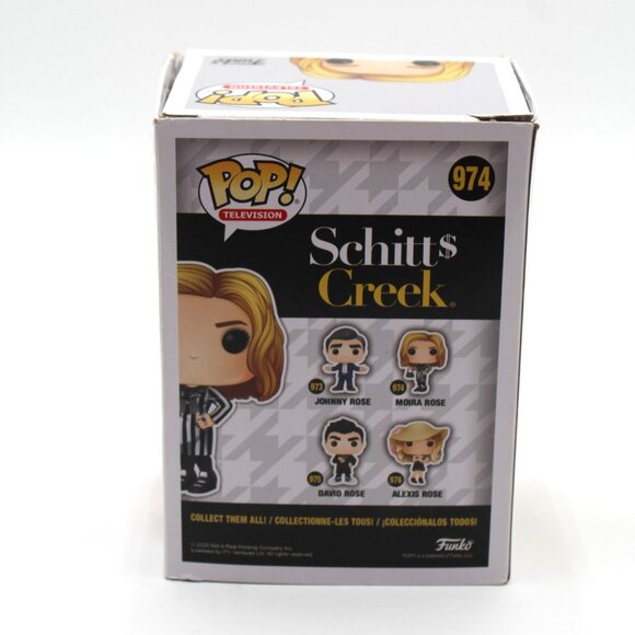 Funko Pop! Television Schitt$ Creek Moira Rose Vinyl Figurine # 974 Damaged Box - Picture 4 of 6